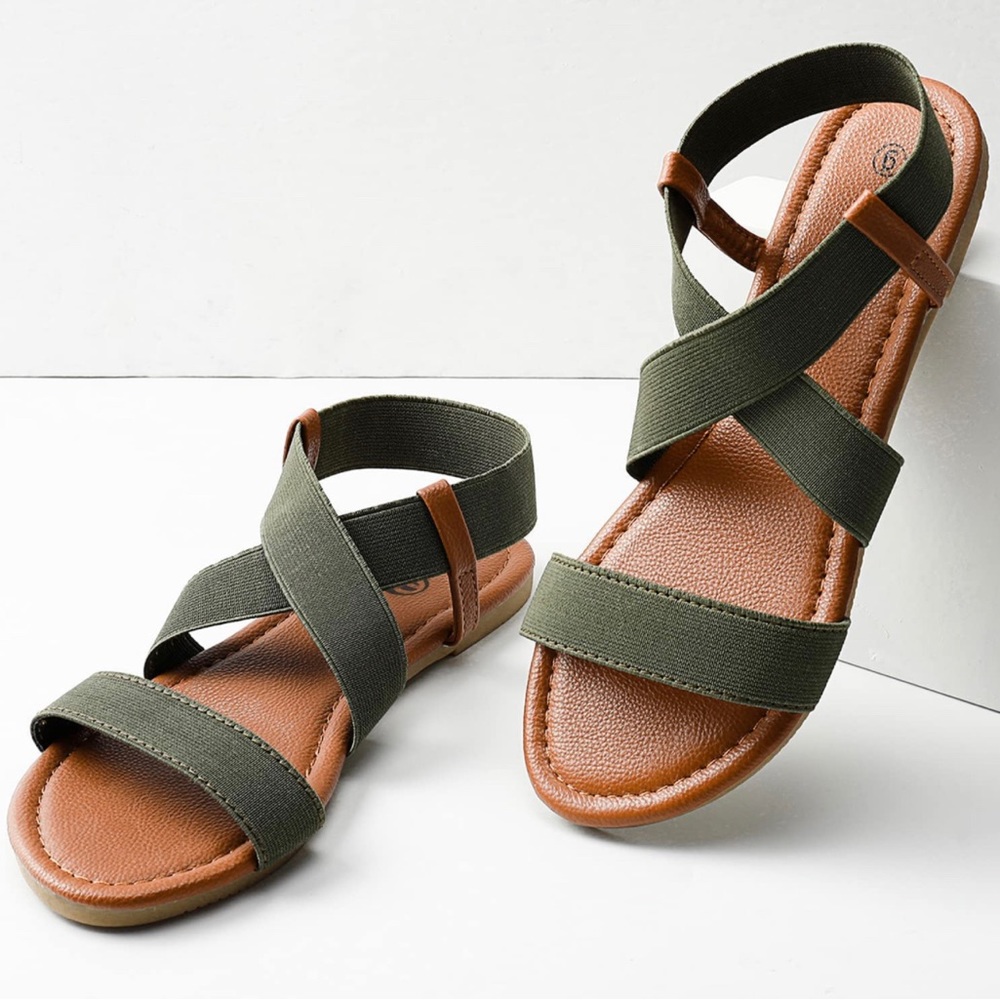 Rekayla Flat Elastic Women’s Sandals